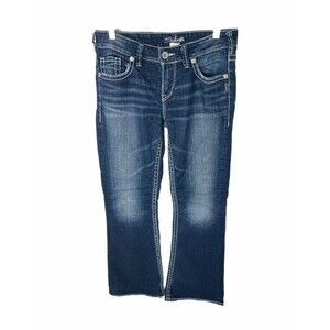 Silver Jean's Aiko Women’s Jean's Blue Denim Boot Cut 5 Pocket Size 29 x 31